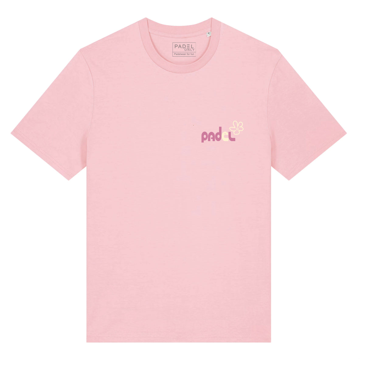 T-shirt BIO PADEL ANYTIME F - ROSE