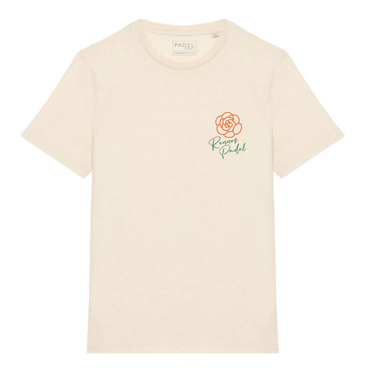 T-shirt RENNES PADEL Ecru H2528