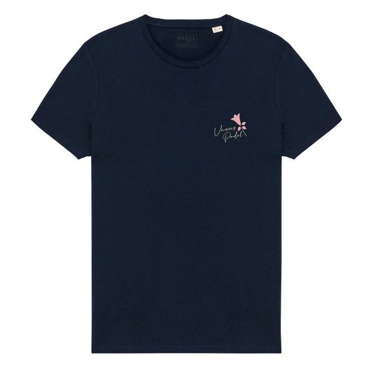 T-shirt Bio Padel VANNES - Marine