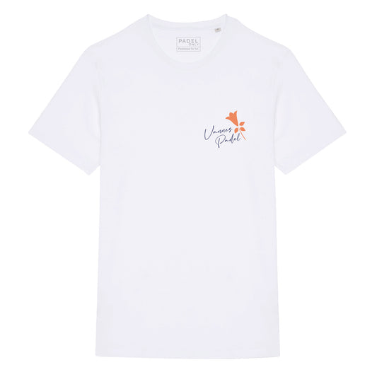 T-shirt Bio Padel VANNES - Blanc