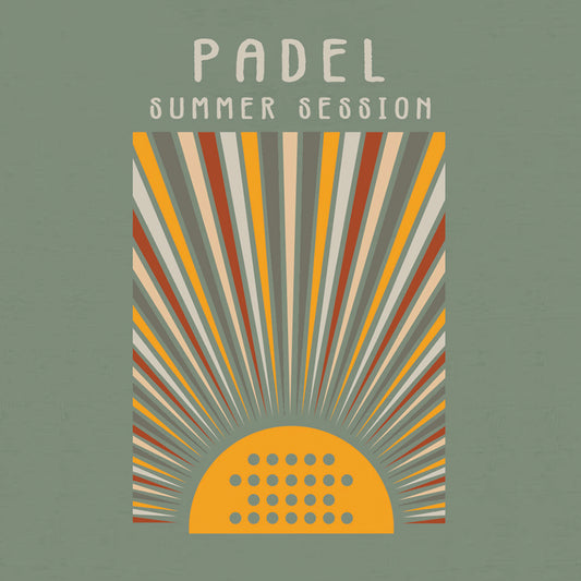 T-shirt PADEL SUMMER SESSION Vert Mousse