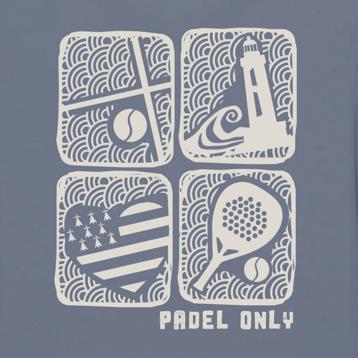T-shirt PADEL PADEL BRETON homme
