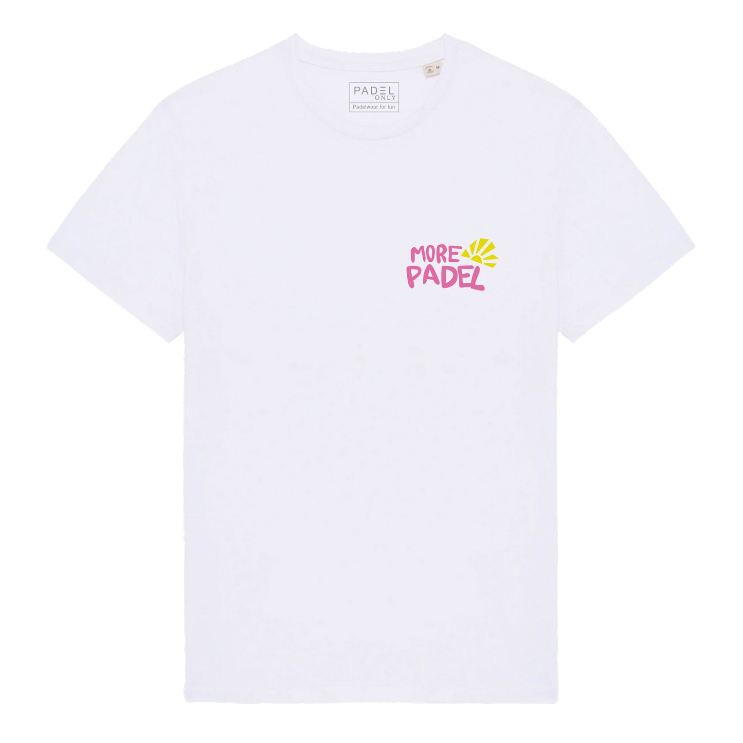 T-shirt BIO MORE PADEL - BLANC