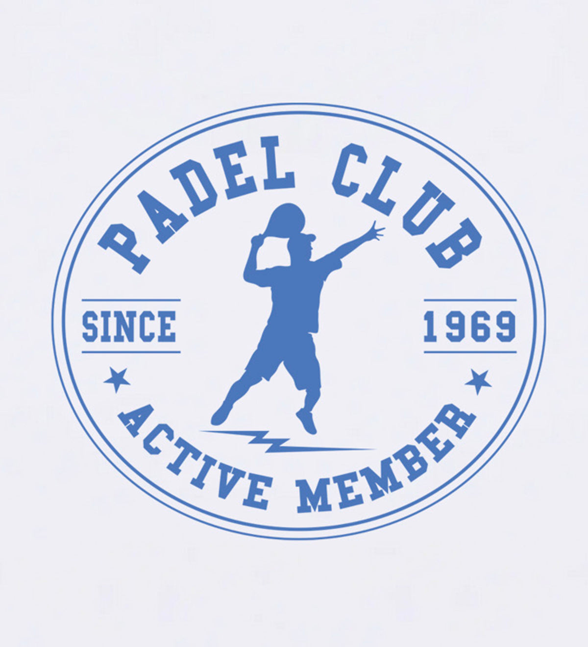 T-shirt BIO PADEL CLUB - Blanc