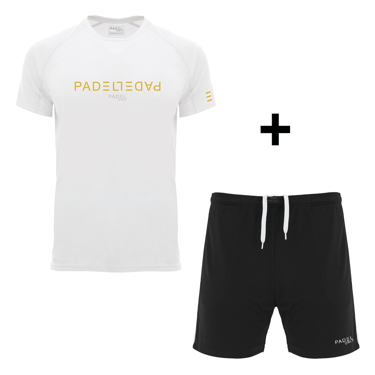 PACK MAILLOT & SHORT - BLANC & NOIR