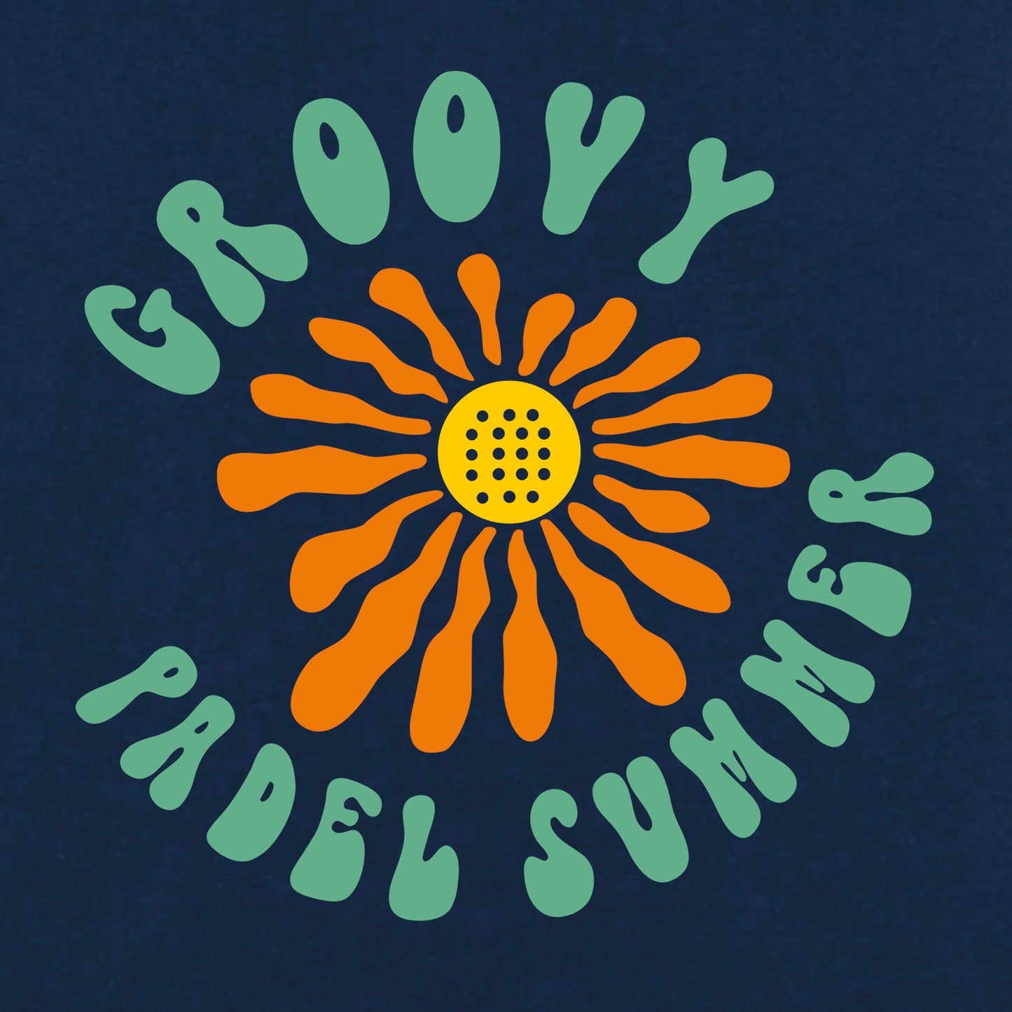 T-shirt GROOVY PADEL col V femme