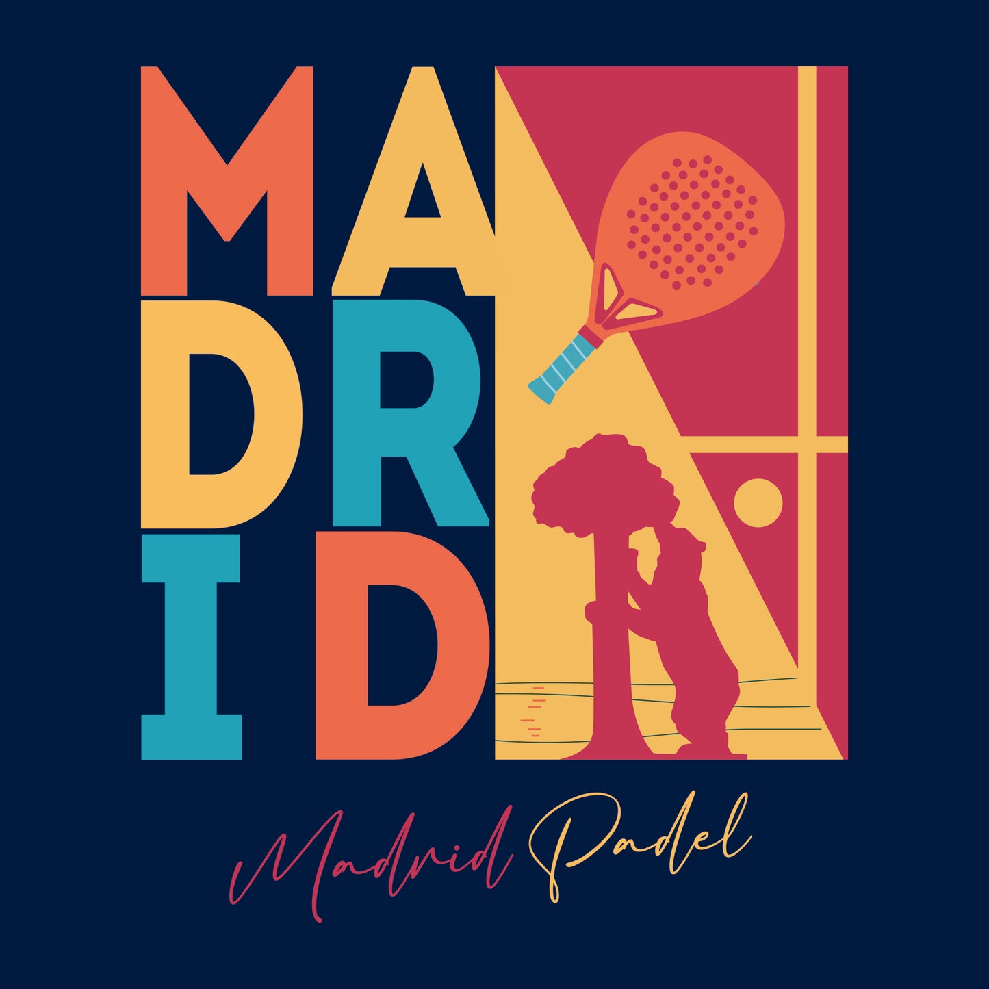 T-shirt MADRID PADEL homme