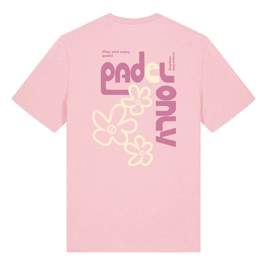 T-shirt BIO PADEL ANYTIME F - ROSE