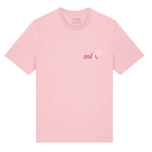T-shirt BIO PADEL ANYTIME F - ROSE
