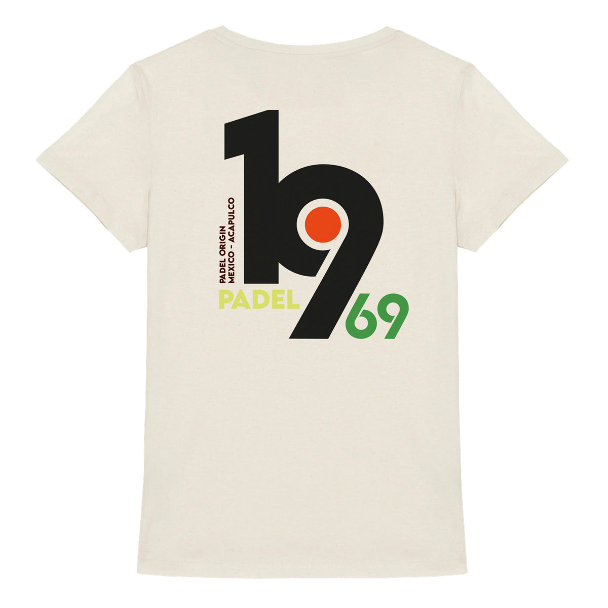 Organic T-shirt MORE PADEL - WHITE