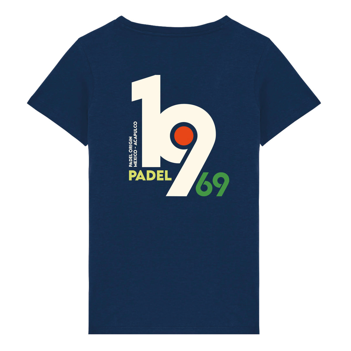 Organic T-shirt MORE PADEL - WHITE