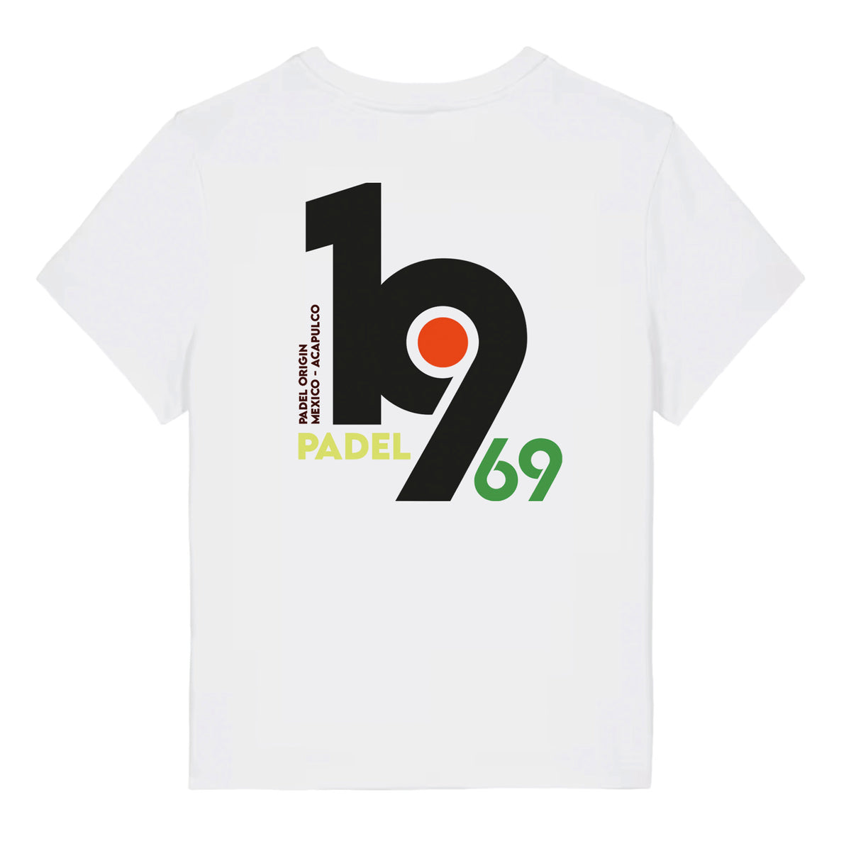 Organic T-shirt MORE PADEL - WHITE