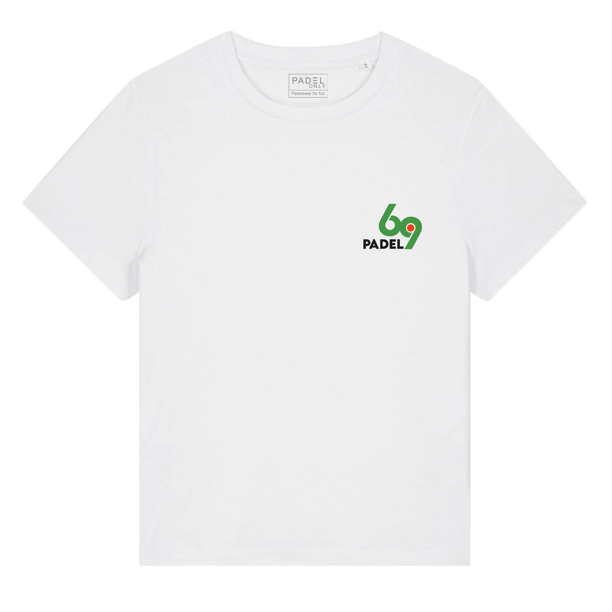 Organic T-shirt MORE PADEL - WHITE