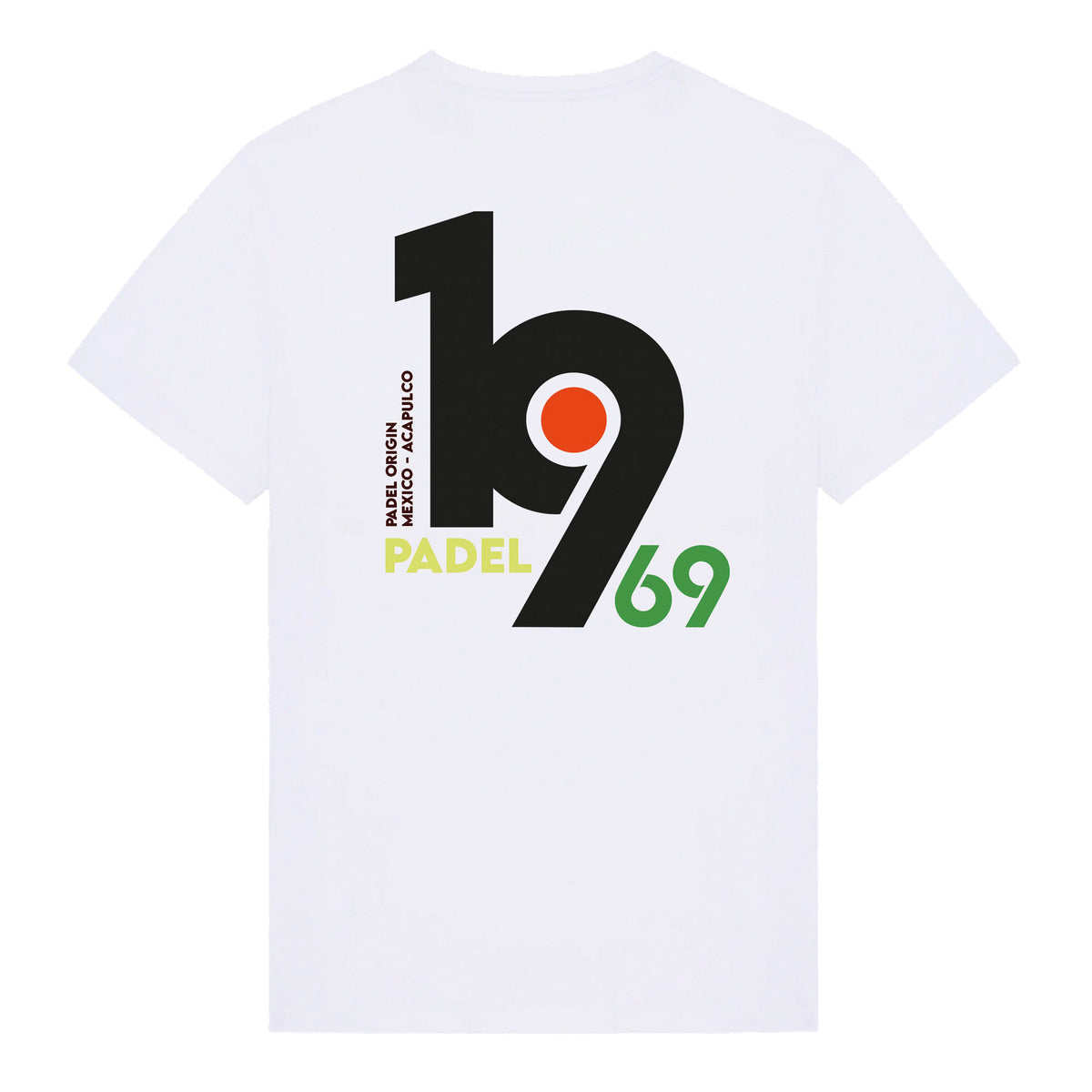 T-shirt BIO PADEL 1969 - Coloris blanc ou écru