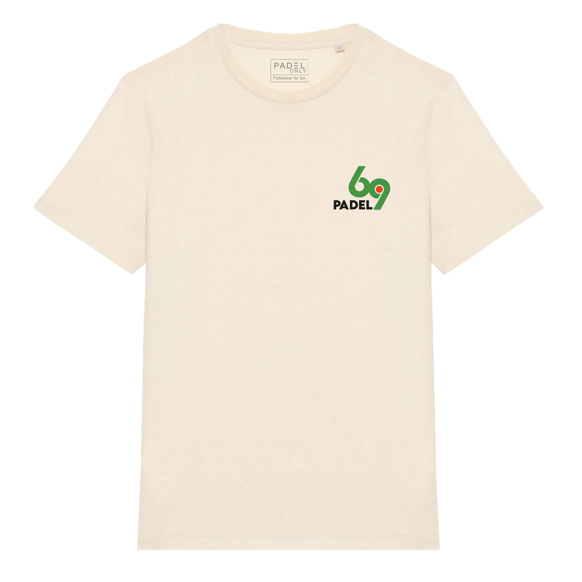 T-shirt BIO PADEL 1969 - Coloris blanc ou écru