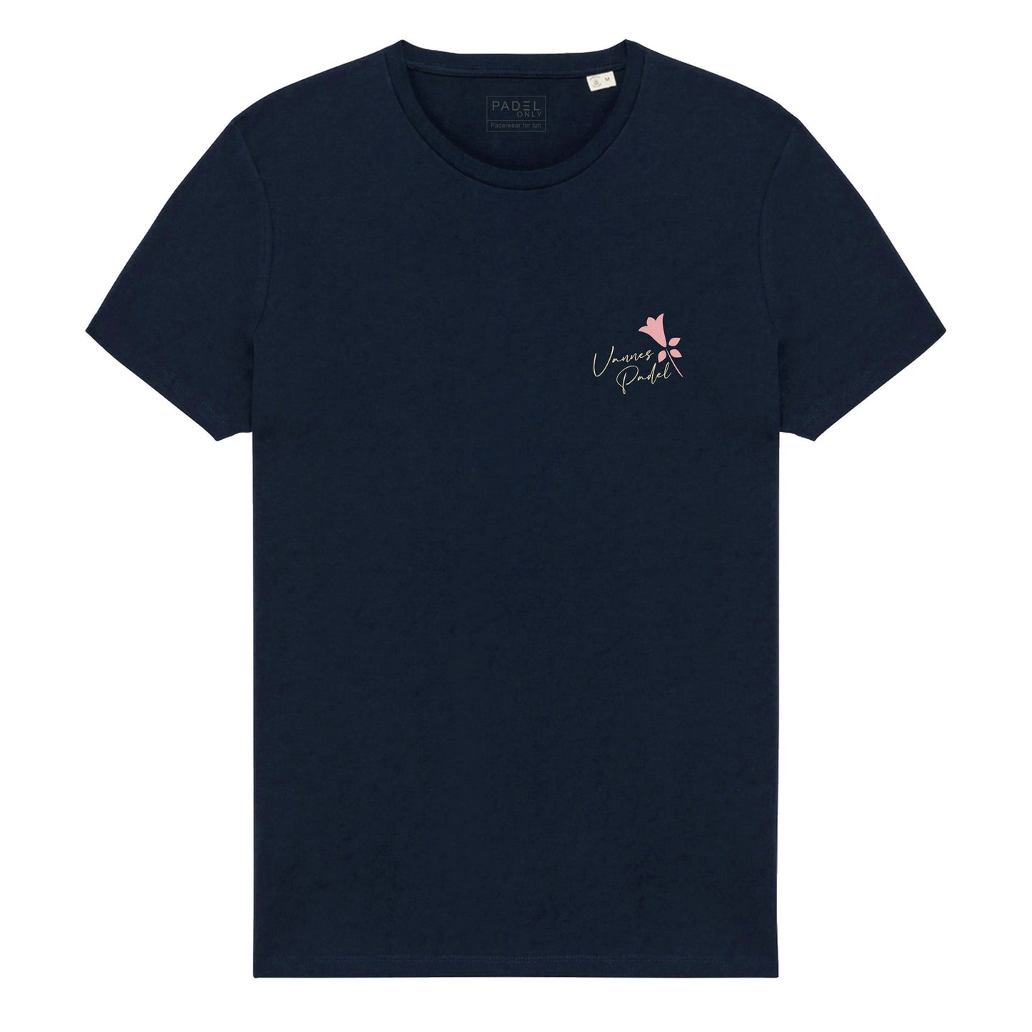 T-shirt Bio Padel VANNES - Marine -V