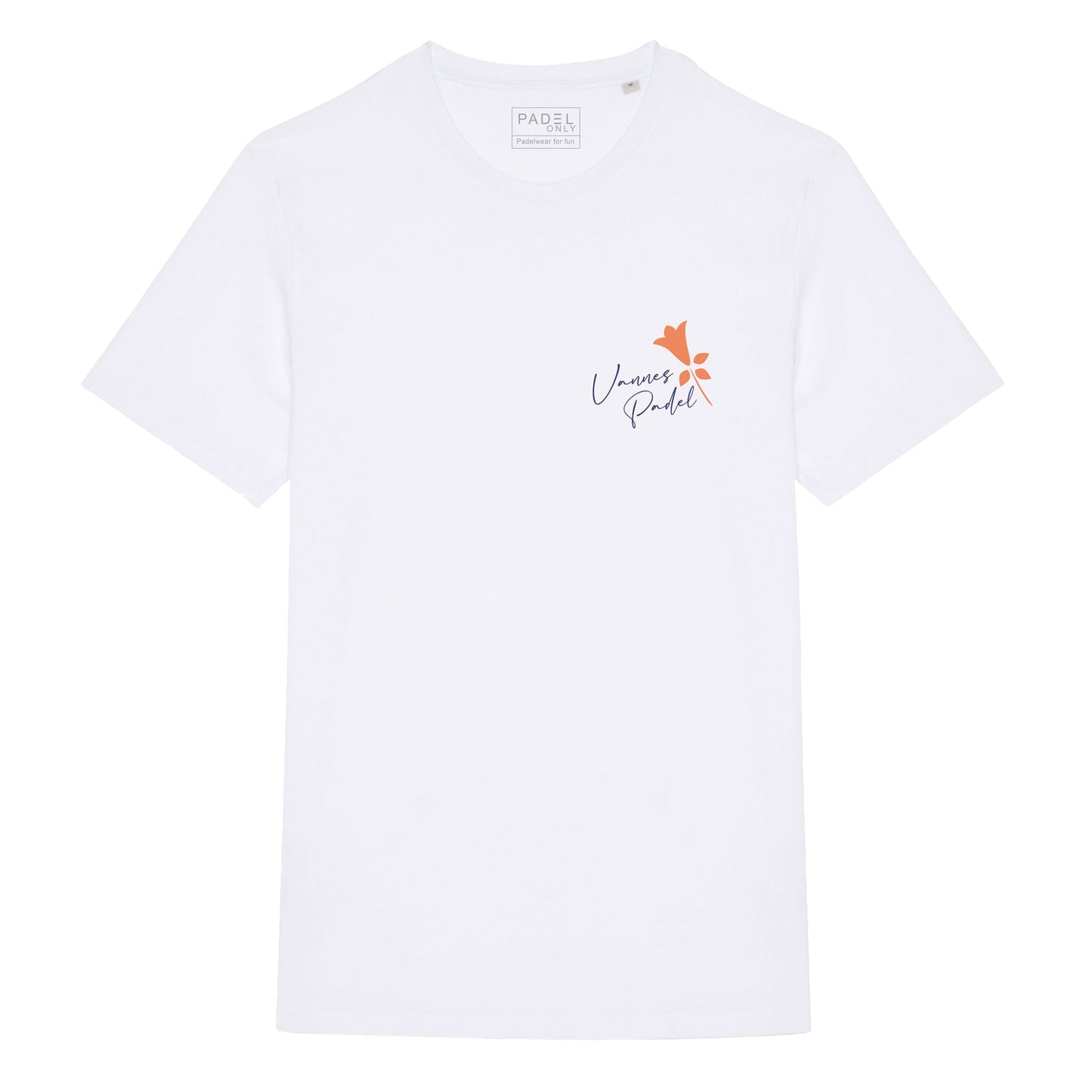 T-shirt Bio Padel VANNES - Blanc - V