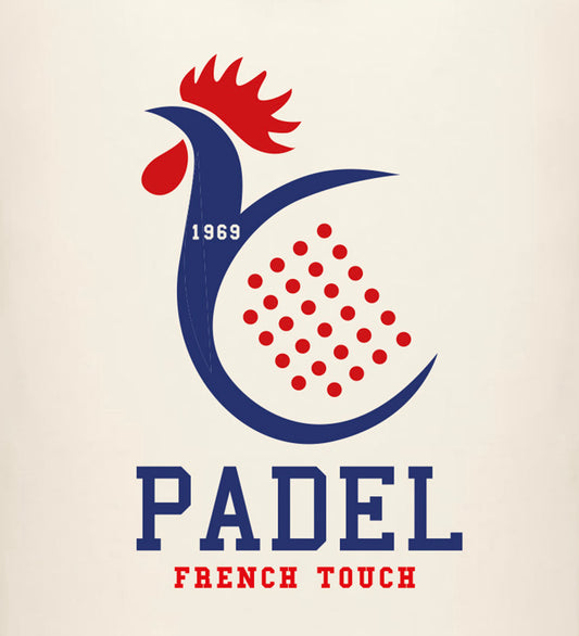 Sweat-shirt à capuche PADEL FRENCH TOUCH - COCONUT MILK