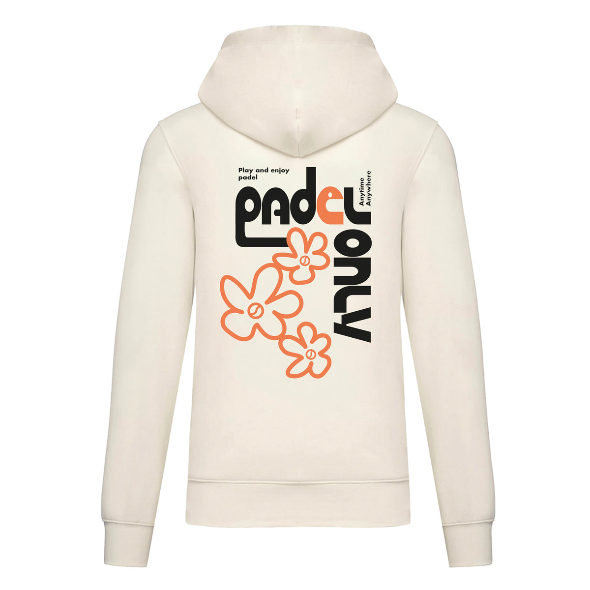 Sweat-shirt à capuche PADEL ANYTIME - 2 Coloris