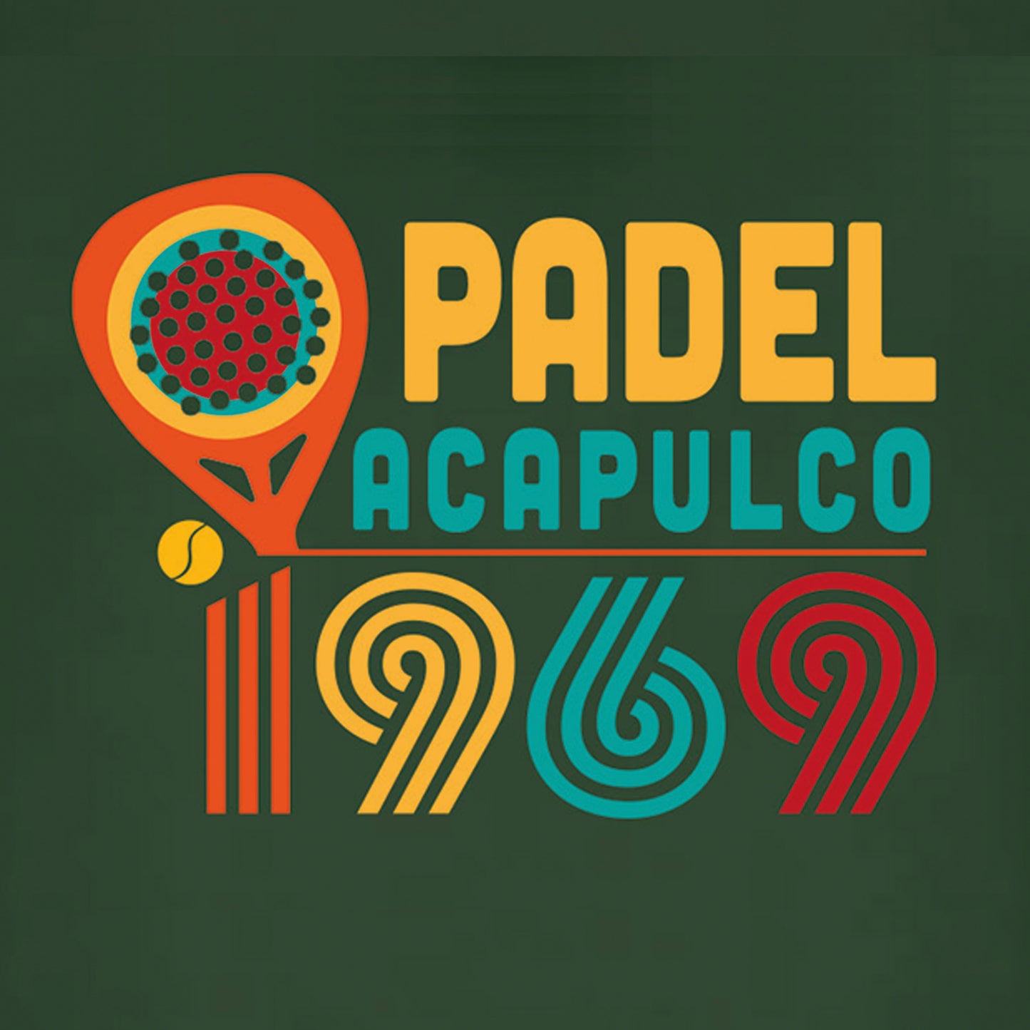 Sweat-shirt à capuche PADEL ACAPULCO