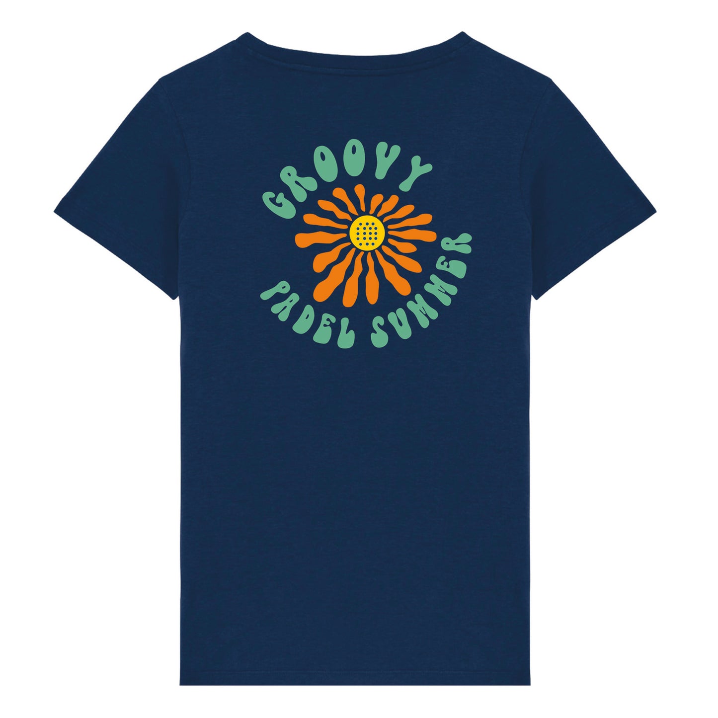 T-shirt GROOVY PADEL col V femme