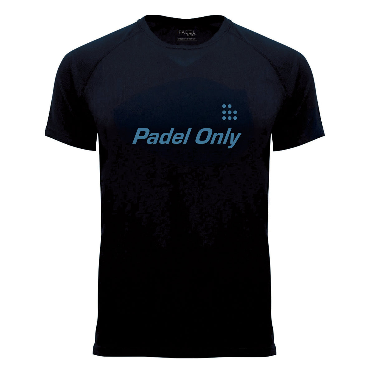 T-shirt technique PADEL ONLY - Black3 🟡🟠🔵