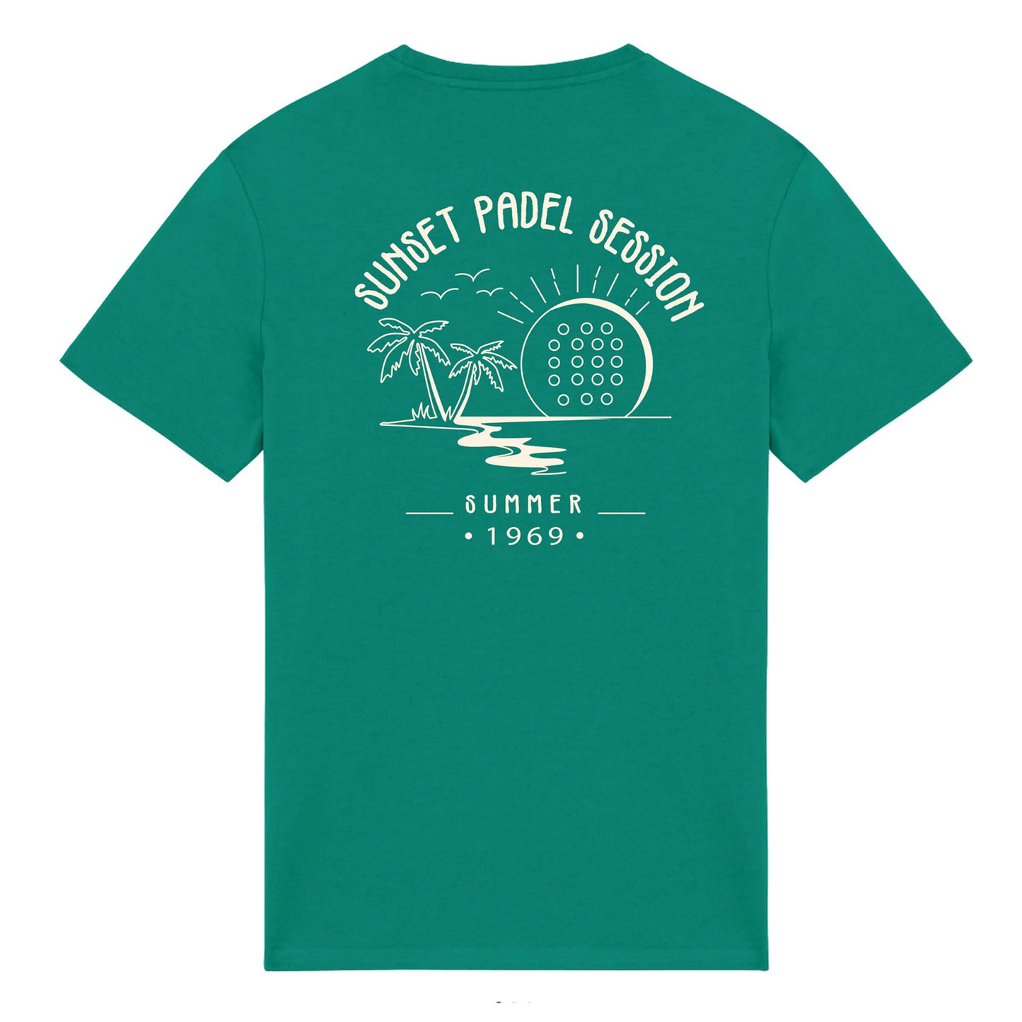 T-shirt SUNSET PADEL SUMMER homme