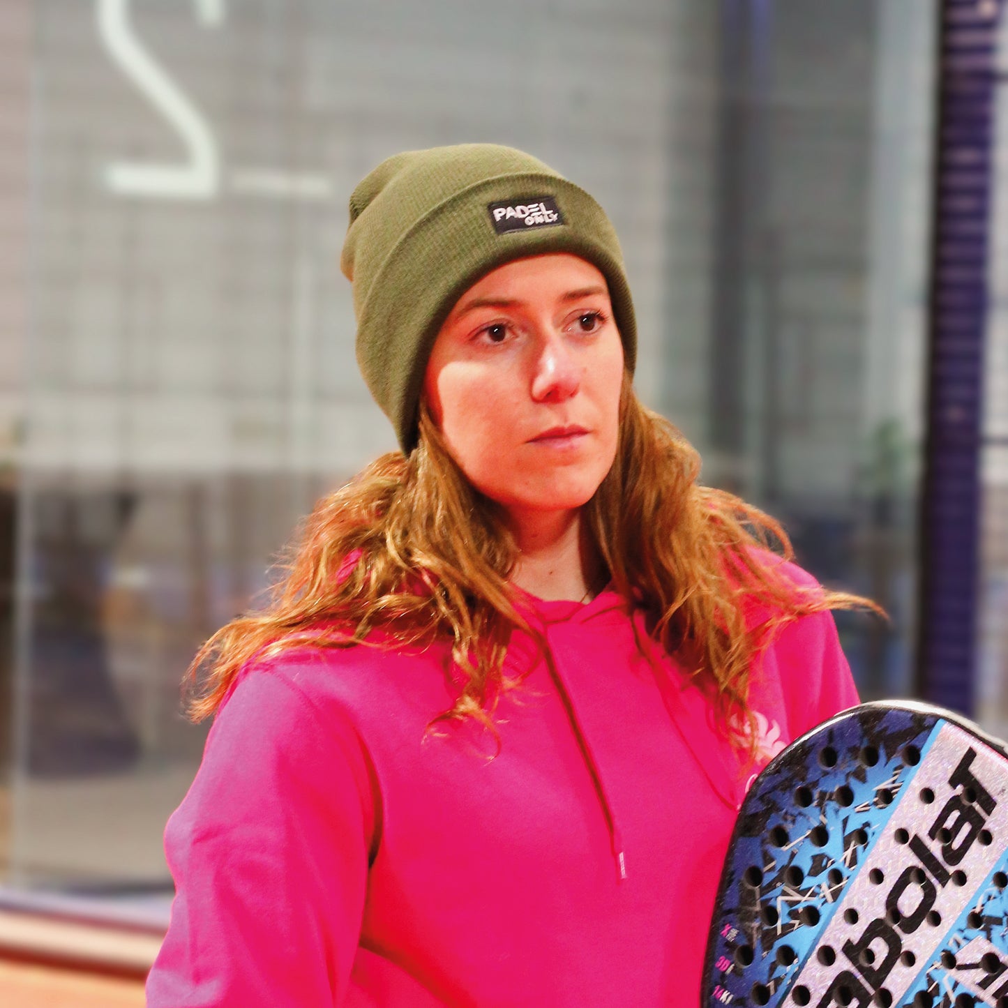 Bonnet à revers Padel Only - Olive Green