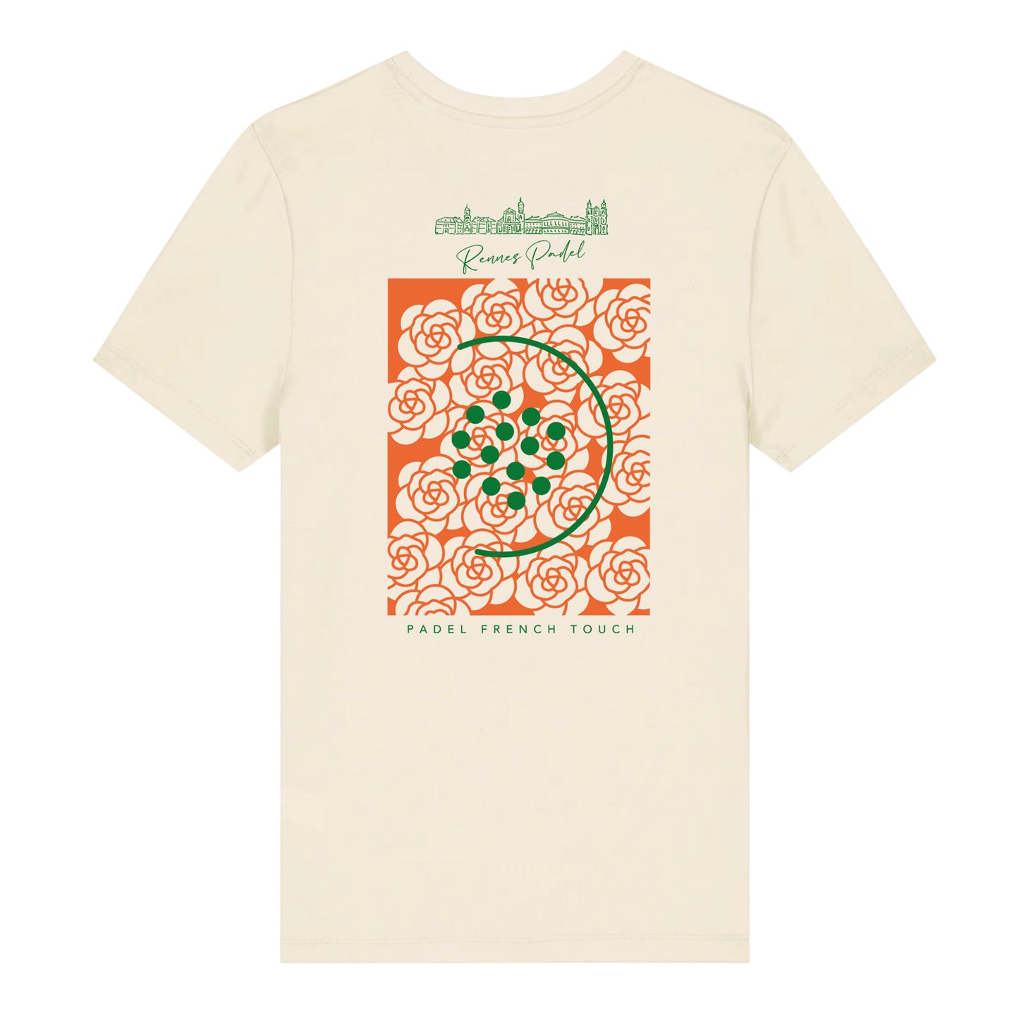 T-shirt RENNES PADEL Ecru H2528