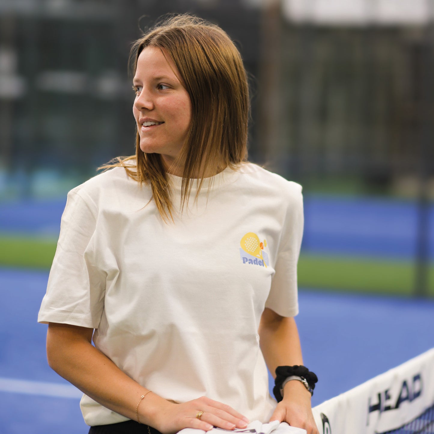 T-shirt BIO BREIZH PADEL - ECRU