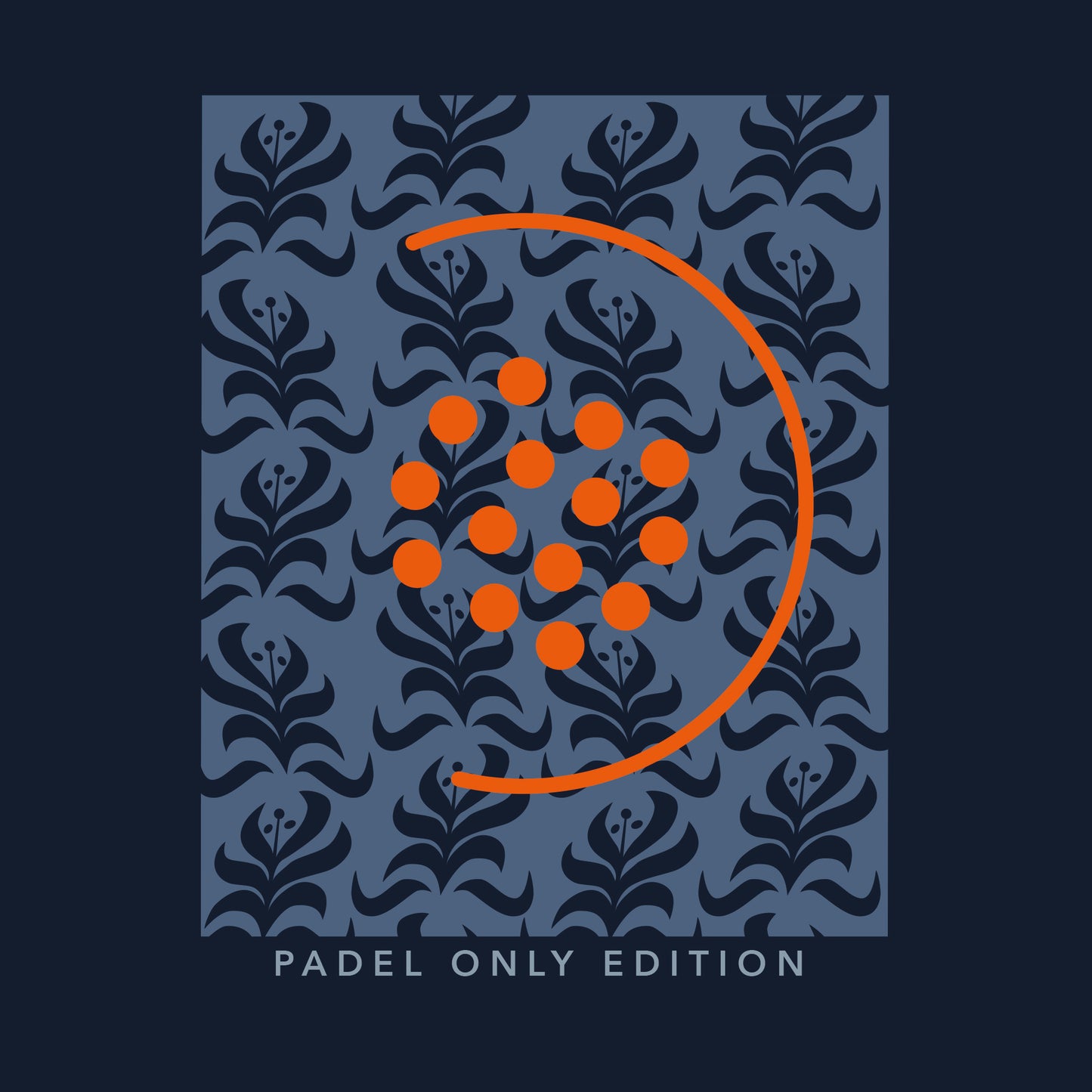 T-shirt BIO PADEL ONLY EDITION - NAVY