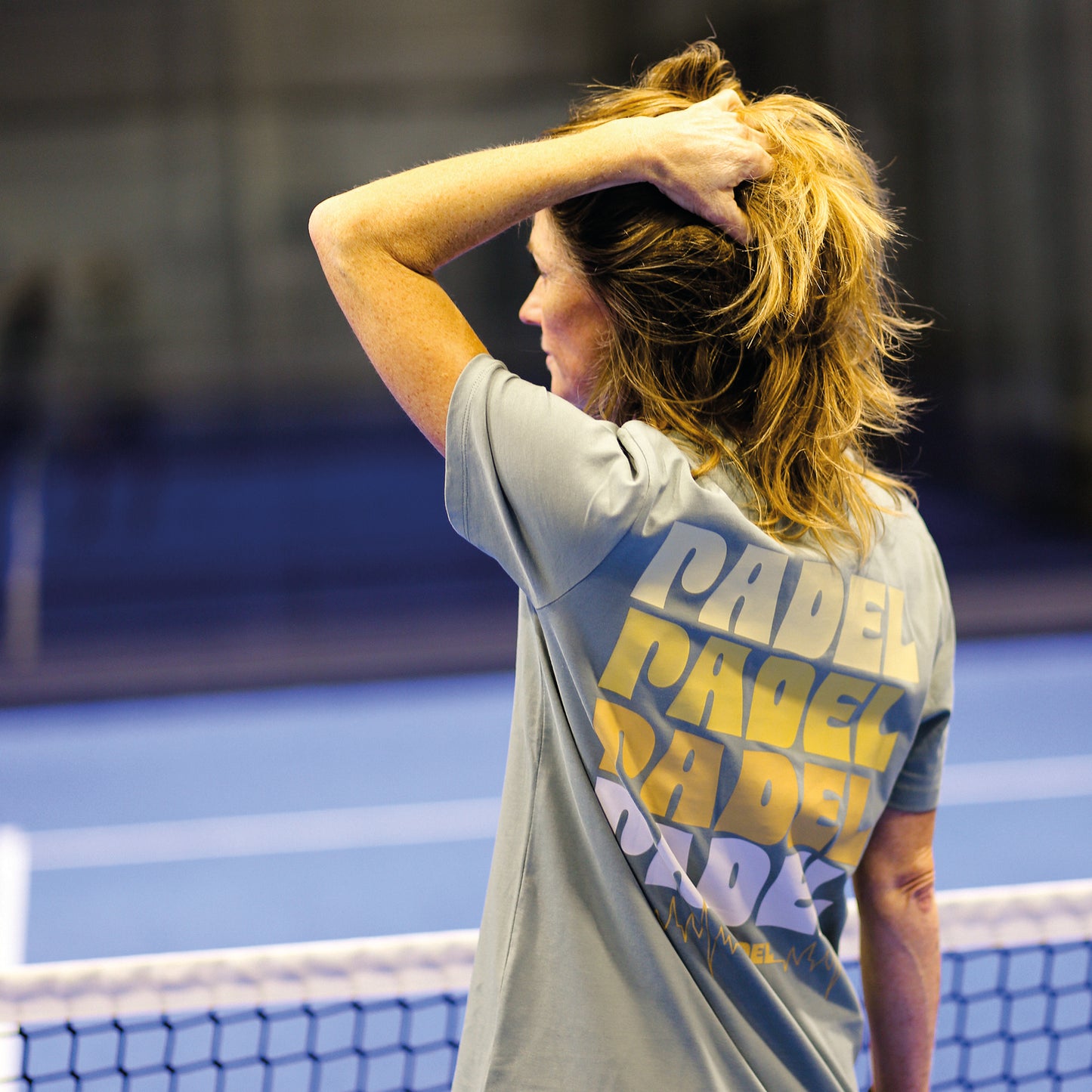 T-shirt BIO PADEL PADEL PADEL - Vert Mousse