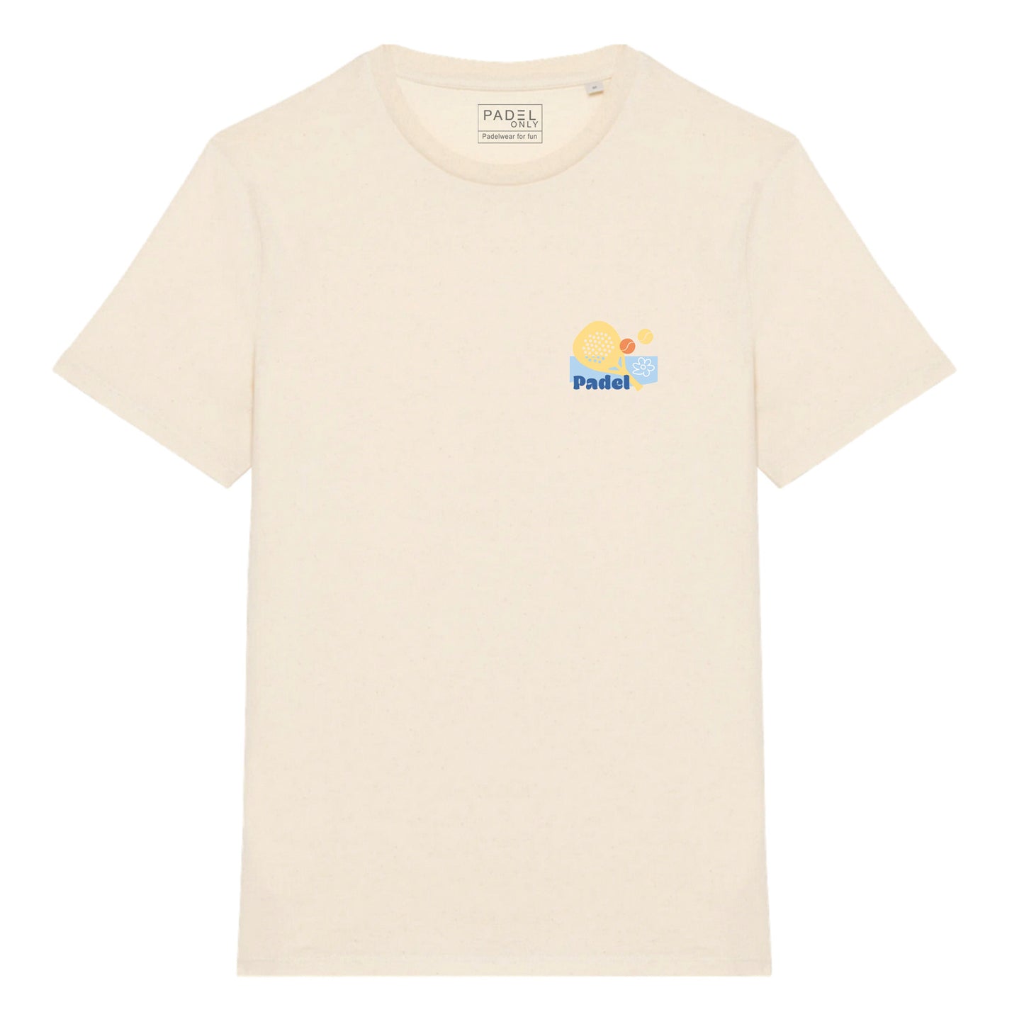 T-shirt BIO BREIZH PADEL - ECRU