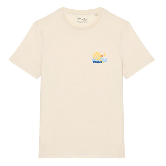 T-shirt BIO BREIZH PADEL - ECRU