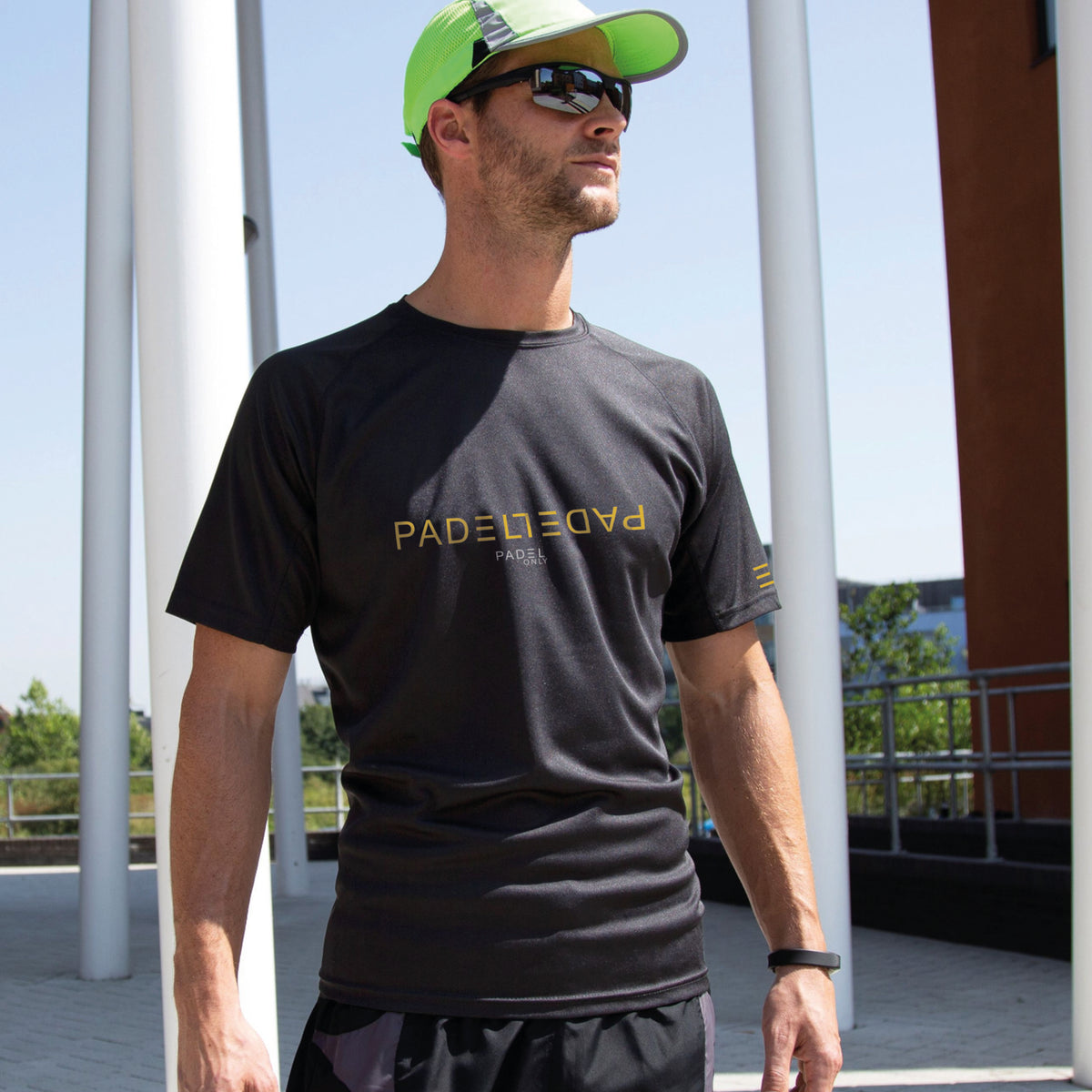 Camiseta técnica PADEL PERFORM - Negra