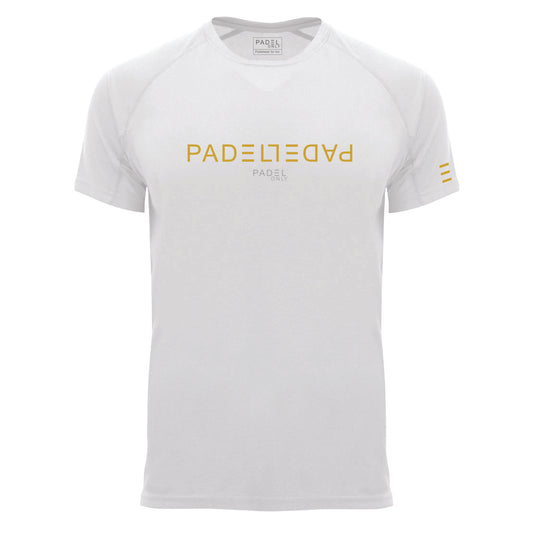 T-shirt technique PADEL - PERFORM TCH2604 - Blanc