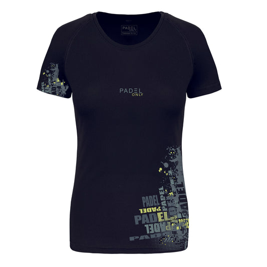 T-shirt technique PADEL - PERFORM TCF2603 - Noir