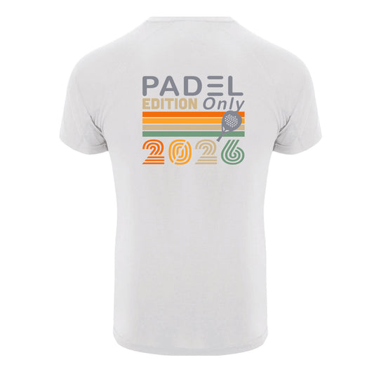 T-shirt technique PADEL ONLY EDITION - Blanc